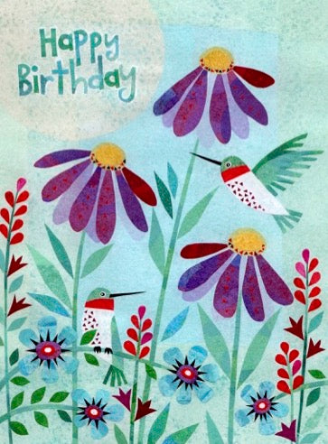 kd15NP Birthday Hummingbirds